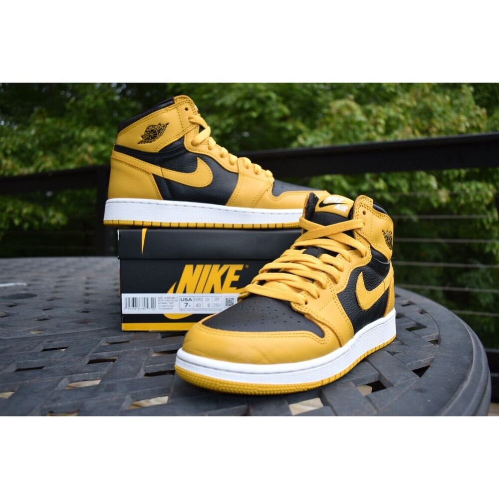 Nike Air Jordan 1 Retro High OG GS 'Pollen' 2021  575441-701  Youth Size 7Y